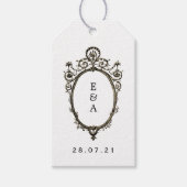 Mystiek Fortune Teller Circus Party Cadeaulabel (Voorkant)