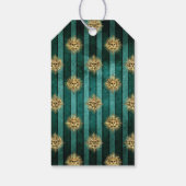 Mystiek Fortune Teller Circus Party Cadeaulabel (Achterkant)