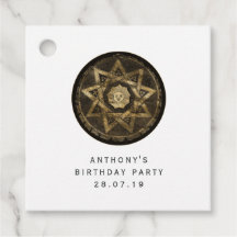 Mystiek Goud en Zwart Gotische Fantasie