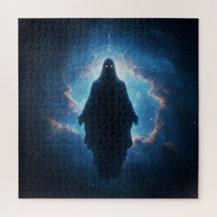 Mystiek griezelig wezen in de tijd Paradox in de r Legpuzzel