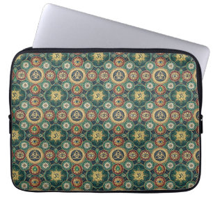 Mystiek Heilig Ontwerp - Spiritueel Mandala Patroo Laptop Sleeve