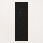 Mystiek hemels blauw goud yogamat (Achterkant)