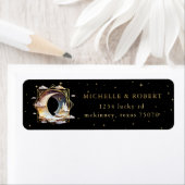 mystiek hemels kosmisch Return Address Label (Insitu)