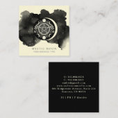 Mystiek Hemels Maan Visitekaartje (Voorkant / Achterkant)