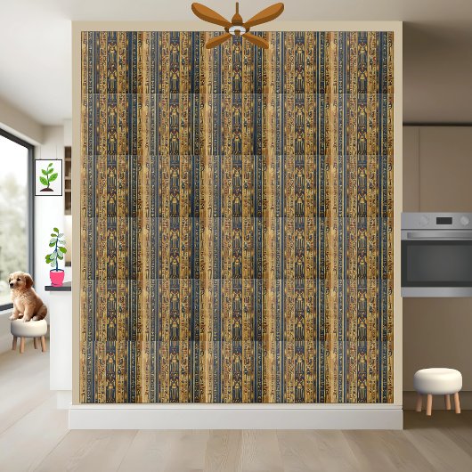 Mystiek hiërogliefenschrift - Egyptische cultuur Tegeltje