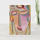 Mystiek hoofd, meditatie | von Jawlensky Kaart (Voorkant)