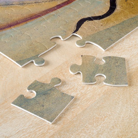 Mystiek hoofd, meditatie | von Jawlensky Legpuzzel (Zijkant)