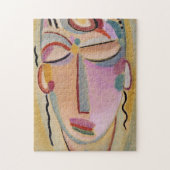 Mystiek hoofd, meditatie | von Jawlensky Legpuzzel (Verticaal)