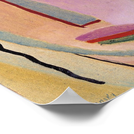 Mystiek hoofd, meditatie | von Jawlensky Poster (Hoek)