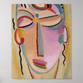 Mystiek hoofd, meditatie | von Jawlensky Poster (Voorkant)