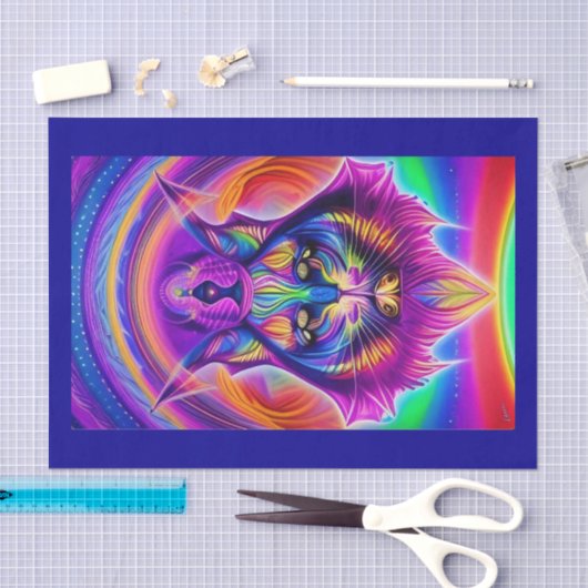 mystiek katteweefselpapier tissuepapier (Craft)