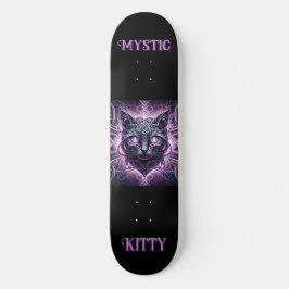Mystiek Keltisch Kat Persoonlijk Skateboard