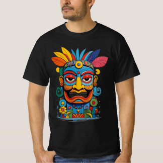 Mystiek Kleurenmasker T-shirt