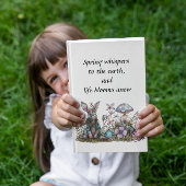 Mystiek konijn met paddenstoelen notitieboek