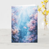 Mystiek koraalheiligdom onder het Zee Kaart (Gele Bloem)