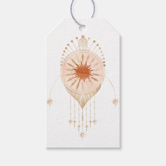Mystiek Kosmisch Cadeaulabel (Voorkant)