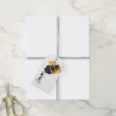 Mystiek Kosmisch Tropisch Plant Cadeaulabel (Met Touw)