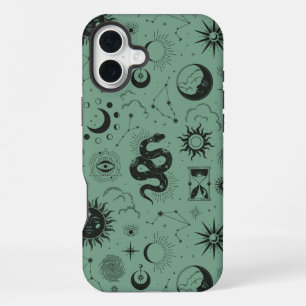 Mystiek Kundalini-patroon iPhone 16 Plus Hoesje