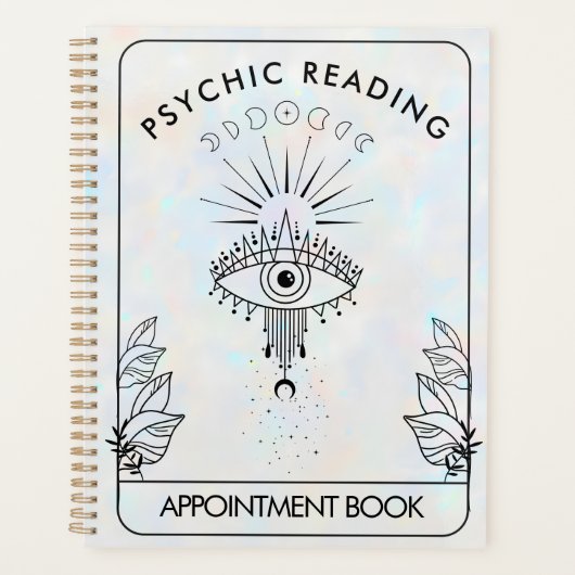 Mystiek Kwaad Oog Hemelse Tarot Holografisch Planner (Voorkant)