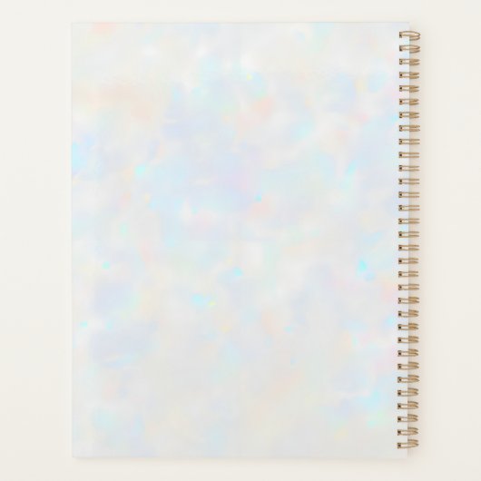 Mystiek Kwaad Oog Hemelse Tarot Holografisch Planner (Achterkant)