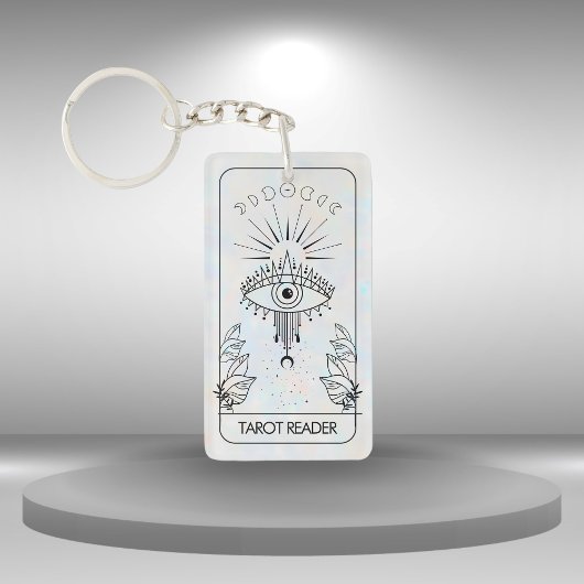 Mystiek Kwaad Oog Hemelse Tarot Holografisch Sleutelhanger