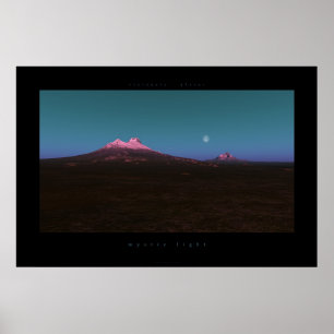 mystiek licht poster