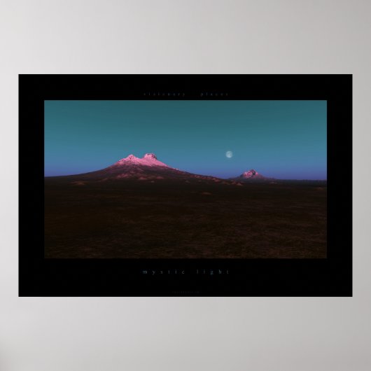 mystiek licht poster (Voorkant)