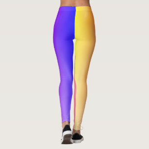mystiek lichtgroen abstract design kunst leggings