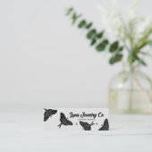 Mystiek Luna Moth Sieraden Stud Visitekaartje (Staand voorkant)