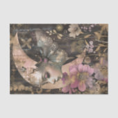 MYSTIEK MAAN EN MOT DECOUPAGE TISSUEPAPIER (Voorkant)