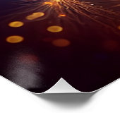 Mystiek maanverlichte libel Poster (Hoek)