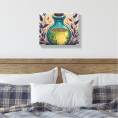 mystiek mengsel canvas afdruk (Insitu (Slaapkamer))