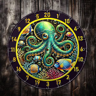 Mystiek Octopus Dartbord