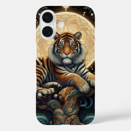 Mystiek Oerwoud Kat - Tijger Case-Mate iPhone Case (Achterkant)