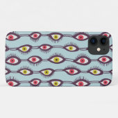 Mystiek Ogen Patroon - Psychedelische Trippy Desig Case-Mate iPhone Case (Achterkant (horizontaal))