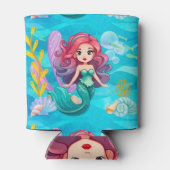 Mystiek ontwerp blikjeskoeler (Achterkant)