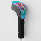 Mystiek ontwerp golfheadcover (Schuin)