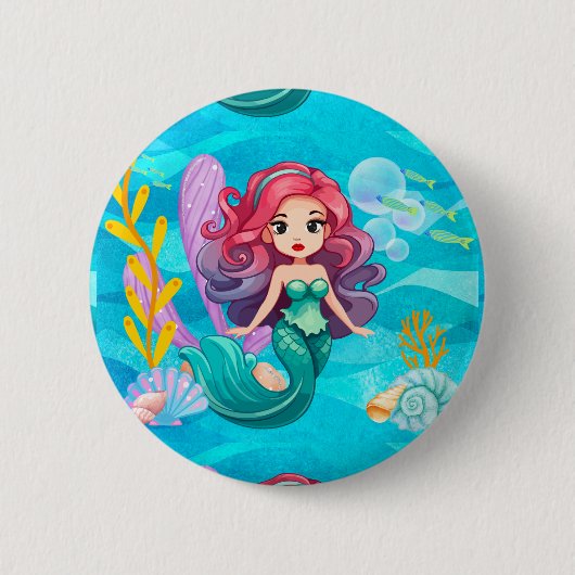 Mystiek ontwerp ronde button 5,7 cm (Voorkant)