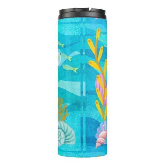 Mystiek ontwerp thermosbeker (Achterkant)