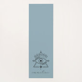 Mystiek Oog Gepersonaliseerde Yoga Mat (Achterkant)