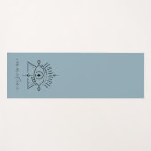 Mystiek Oog Gepersonaliseerde Yoga Mat (Voorkant (horizontaal))