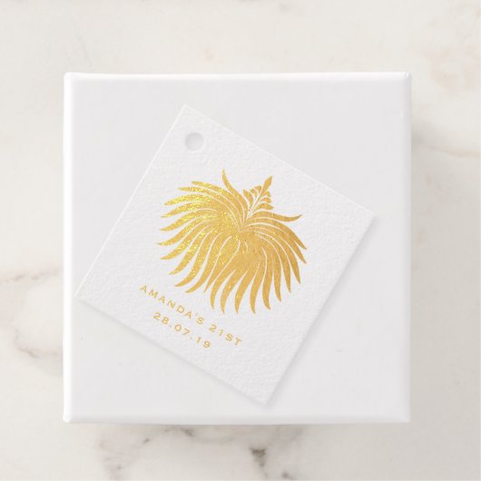 Mystiek Ornament Bedankjes Labels (Met doos)