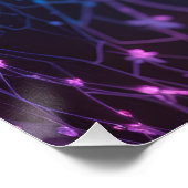 Mystiek over de schouder perfect poster (Hoek)