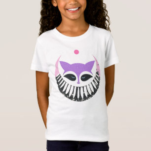 Mystiek Paarse Fox T-shirt – Geometrische Animal G