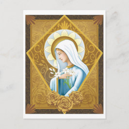 Mystiek Roos Briefkaart