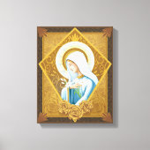 Mystiek Roos Canvas Afdruk (Voorkant)