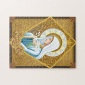 Mystiek Roos Legpuzzel (Horizontaal)