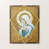 Mystiek Roos Legpuzzel (Verticaal)