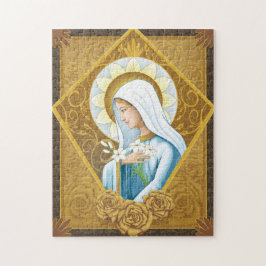 Mystiek Roos Legpuzzel