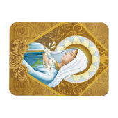 Mystiek Roos Magneet (Horizontaal)